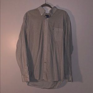 Nautica long sleeve button up shirt